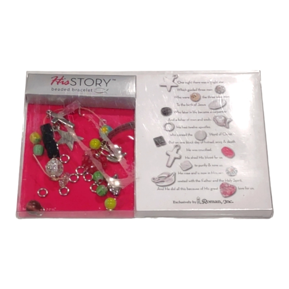 His Story Bracelet or Craft Charm